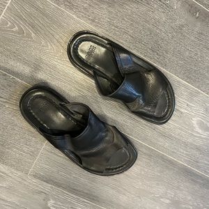 Men’s Hugo Boss Leather Sandals. Euro size 45